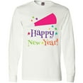 thumbnail image 3 of Inktastic Happy New Year Party Long Sleeve T-Shirt, 3 of 5