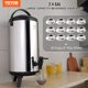 thumbnail image 2 of Dispensador de bebidas VEVOR acero inoxidable 2,4 galones 9,2 litros termico con mango de espiga, 2 of 9