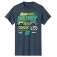 thumbnail image 2 of Men's Hendrick Motorsports Team Collection Heather Navy Chase Elliott UniFirst Darlington Throwback Car T-Shirt, 2 of 3