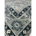 thumbnail image 6 of EORC Silver Hand Knotted Wool Traditional Oushak Rug, 6' x 9', 6 of 6