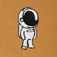 thumbnail image 2 of Dalix Astronaut Embroidery Heavy Weight Fleece Sweatpants Soft Lounge Pant Drawstring Waistband Pockets Mens in Peanut S Small, 2 of 5