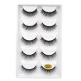 thumbnail image 1 of de 5 Pares de Pestañas Postizas Hechas , Paquete profesion de Pestañas Postizas, Pestañas para Ojos, Muy Naturales, Suaves Y Cómodas, 6 Fernando Pestañas postizas, 1 of 8