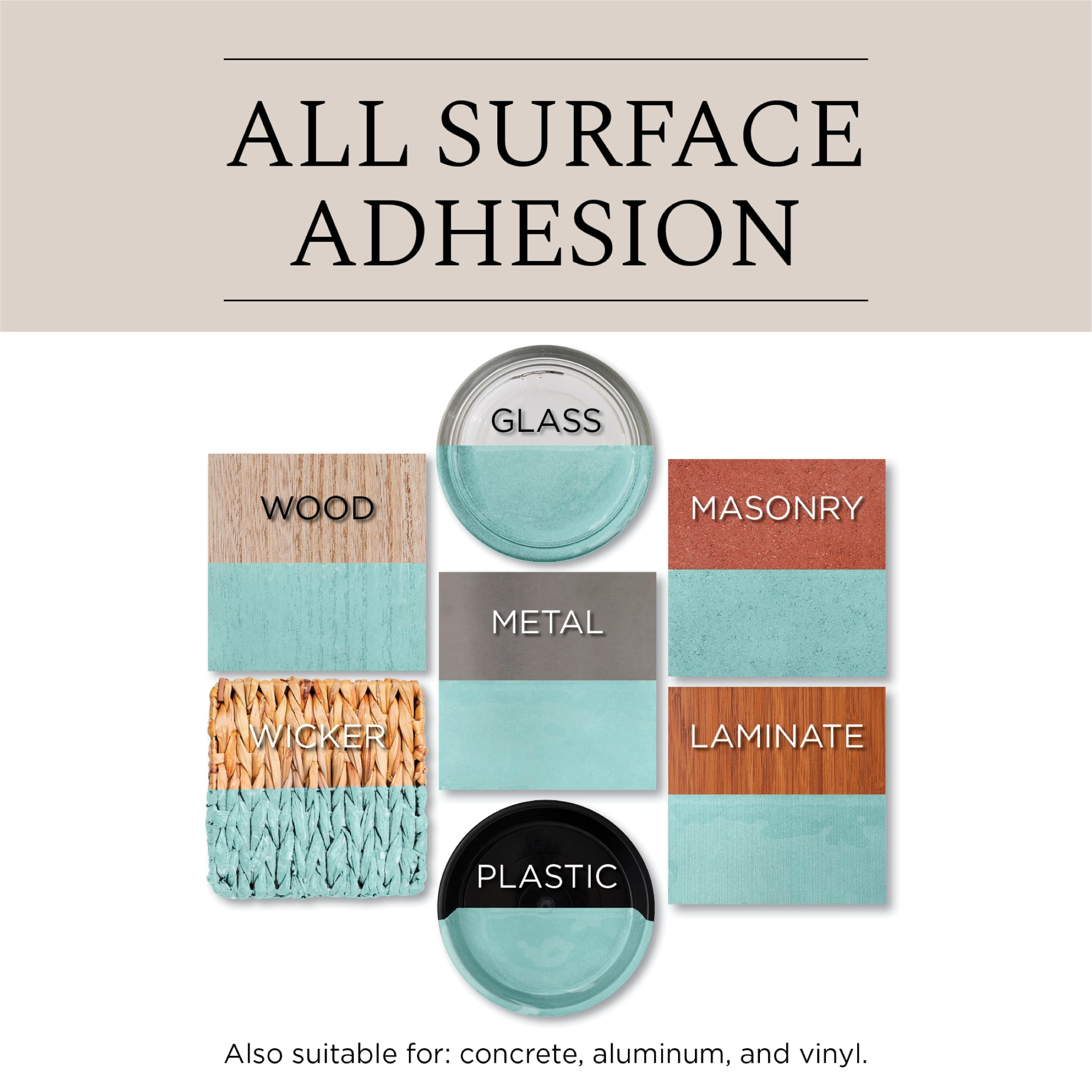 6 Pack, Pearl Sea Mist, Rust-Oleum Universal All Surface Interior/Exterior Metallic Spray Paint-301551, 11 oz