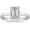 Emerald Shape, variant on Platinum 3/4 Carat Lab Grown Solitaire Emerald Cut Hidden Halo IGI Certified Diamond Engagement Ring (0.75 Ct,D-E VVS1-VVS2