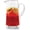 Cantina, variant on Cabos Large Glass Pitcher, 90 Oz Handcrafted Glass Water Pitcher with Spout and Blue Handle, Artisan-Inspired Water Carafe for Tables, Kitchen