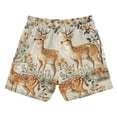 thumbnail image 7 of FORMRS Boys Swim Trunks Quick Dry Mesh Liner Boardshorts Sizes XS-XL, Deer Pattern, 7 of 7