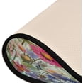 thumbnail image 4 of FREEAM Watercolor Flowers Non-Slip Runner Rug Area Rug Washable Rectangle Rug for Bedroom Living Room Bathroom Hallways Home Decor 72x, 4 of 7