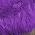 thumbnail image 7 of Latepis Faux Fur Sheepskin Rug Luxury Room Décor for Living Room,Bedroom,Playroom Purple Fur Rug 5x6.7,Fluffy Washable Rug Purple Fur Rug, Rectangle, 7 of 7