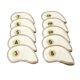 thumbnail image 1 of 10 Uds. Juego de fundas de cabeza de hierro de Golf antiarañazos con etiquetas de identificación Protector resistente al desgaste juego de fundas de, 1 of 9
