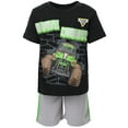 thumbnail image 3 of Monster Jam Toddler Boys T-Shirt and Shorts Outfit Set Toddler to Big Kid, 3 of 5