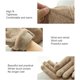 thumbnail image 3 of 1 par de guantes de mujer con pantalla táctil y dedos completos, guantes gruesos de imitación de Cachemira a prueba de viento para exteriores, 3 of 5