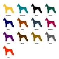 thumbnail image 5 of Giant Schnauzer Dog Metal Wall Sign | Dog Silhouette Wall Decor | Indoor Outdoor Decor for Pet Lovers | Solid Steel Home Decor Decorative Accent Metal Art Wall Sign | Metal Wall Art Made in USA, 5 of 6