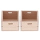 thumbnail image 1 of 2 Piezas 1/12 Casa de de Vegetal Caja de Almacenamiento de Muebles, 1 of 7