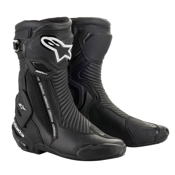 Alpinestars SMX Plus V2 Mens Motorcycle Boots Black 45 EUR