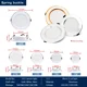 thumbnail image 5 of 10 piezas PCB Tact Tactile Micro Mini Latching Push Button On Off Auto Lock Unlock Switch DIP 6 Pin Cap 5.8*5.8/7*7/8*8/8.5*8.5mm, 5 of 5