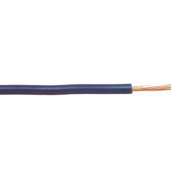 East Penn Fil Primaire 02464 Deka; Conducteur Torsadé; Calibre 12; Bleu; Longueur de 100 Pieds