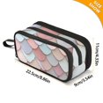thumbnail image 4 of FORMRS Pencil Case with 3 Compartments Zipper Pouch, Elementary School Level and up, Art Pattern, 4 of 8