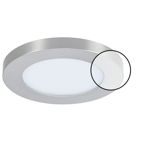 

Miseno Ml7775 5 Wide Led Flush Mount Disc Ceiling Fixture - Nickel