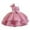 czb# Pink326, variant on CUZIBR Girls Formal Dresses Sleeveless One-Shoulder Spaghetti Strap Stylish Sequins Bid Bow Mesh Tutu Maxi Dress For Toddle Princess Gown Wedding Party Fall Dresses,Light Pink,3-4 Years