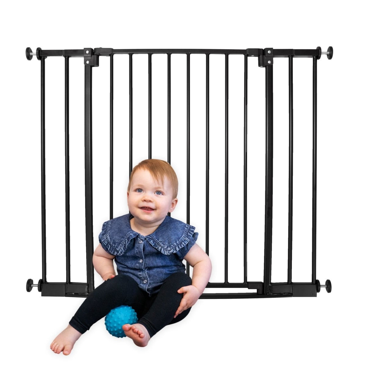 Toddleroo’s StepSafe Auto-Close Gate, Black