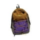 thumbnail image 5 of Mochila de baloncesto, bolsa de almacenamiento, cómoda bolsa deportiva, bolsa de equipo de entrenamiento deportivo para la escuela, natación, voleibol Caqui con morado, 5 of 8