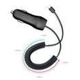 thumbnail image 4 of Mobile Phone Travel Charger Car Cigarette Lighter Socket Cellphone Charging Adapter Spring Cable, 4 of 10