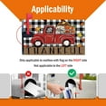 thumbnail image 4 of Thanksgiving Red Truck Mailbox Cover Magnetic Standard Size 21" x 18", Thankful Pumpkin Fall Decorative Post Letter Box Decor, Autumn Buffalo Plaid Check Farmhouse Garden Yard Outdoor Decoration, 4 of 6
