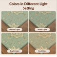 thumbnail image 7 of Design&I 3'x5' Ultra Soft Throw Mat, Circular Traditional Motif Round Intricate Decorative Circle None Fluffy Washable Easy Care Indoor rug for Bedside Hallway, 7 of 7