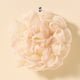 thumbnail image 3 of Esponja de flores de baño - Bola de baño para fregar suave y que no se dispersa - Agradable para la piel, diseño de dos tonos, conveniente lazo para colgar, 5.9x5.9in, 1 paquete, 3 of 7