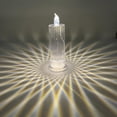 thumbnail image 4 of Lámpara Luz de vela de diamante LED de noche de cristal acrílico Decoración de dormitorio en casa (B) Likrtyny Para estrenar, 4 of 7