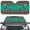 Boho Mandala Hummingbird, variant on Xoenoiee Cute Dog Cat Print Car Front Windshield Sun Shade Summer Sun Blocker with Suction Cup UV Visor Reflector Keep Car Interior Cool Universal Fits Trucks, Sedans, SUVs