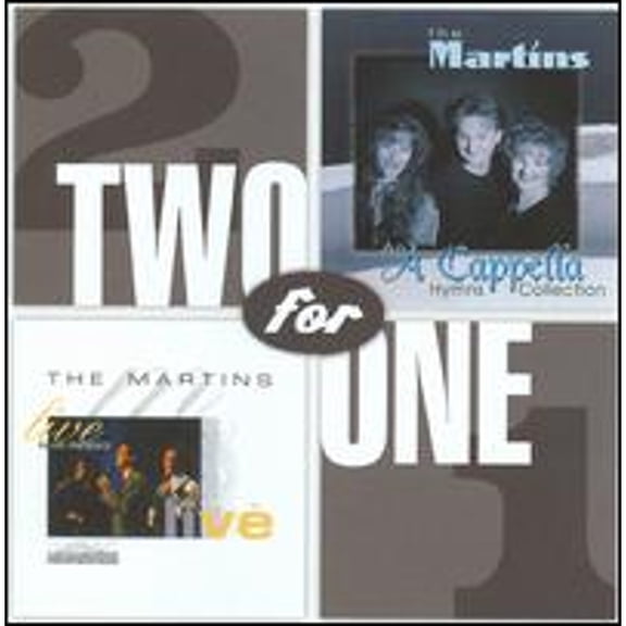 Pre-Owned Live In His Presence/A Cappella Hymns Collection (CD 0789042116923) by The Martins