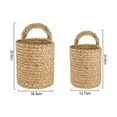 thumbnail image 7 of Cheers US Seagrass Woven Storage Baskets Wall Hanging Baskets Organizer, Garden Planters Baskets, 7 of 7