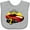AC-Heather Grey, variant on Inktastic Race Car 2nd Birthday Boys Baby Bib