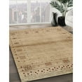 thumbnail image 2 of Ahgly Company Indoor Rectangle Contemporary Sand Brown Abstract Area Rugs, 2' x 4', 2 of 6