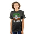thumbnail image 3 of Popeye Bad Luck St Patricks Day Men's Graphic T Shirt Tees Brisco Brands 2X, 3 of 5