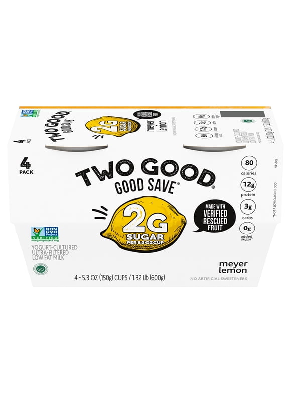 Two Good Good Save Greek Yogurt in Yogurt - Walmart.com