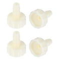 thumbnail image 5 of Conectores de manguera de espiga ABS, 8mm de espiga x rosca hembra G1/2, Blanco 4Pcs, 5 of 5