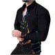 thumbnail image 2 of Seeotter Cowboy Santa Claus Christmas Hawaiian Shirt for Men Women Long Sleeve Funny Ugly Xmas Graphic Blouse Casual Shirts, 2 of 7