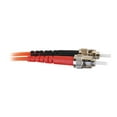 thumbnail image 4 of C2G 1m ST-ST 62.5/125 Duplex Multimode OM1 Fiber Cable - Orange - 3ft - patch cable - 3.3 ft - orange, 4 of 4