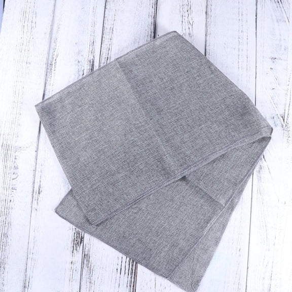 GOOHOCHY Rustic Burlap Table Runner Gray Natural Jute Linen Look Wedding Party Table Decor Accessory