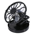 thumbnail image 3 of Ventilateur Solaire Ventilateur Électrique Ventilateur de Refroidissement Ventilateur de Voyage Climatiseur Électrique Mini Clip sur Ventilateur Solaire Climatiseur Ventilateur de Refroidissement pour Voyage Camping Randonnée, 3 of 8