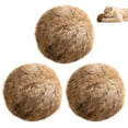 thumbnail image 1 of Cat Pom Pom Balls Toy Infused with Catnip and Gallnuts for Stress-Relief Play, Multiple Sizes Available, 1 of 8