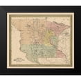 thumbnail image 2 of Cowperthwait 17x15 Black Modern Framed Museum Art Print Titled - Minnesota - Coperthwait 1852, 2 of 5