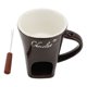 thumbnail image 5 of Taza De Fondue De Chocolate Olla Calentadora De Mantequilla De Cerámica Para Derretir, 5 of 7