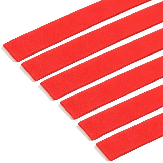 Unique Bargains 18' Table Tennis Side Tape, 20 Pack Table Tennis Edge Tape Protect the Edges, Red