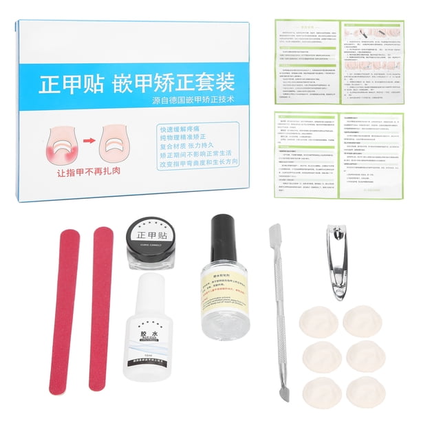 Parche Para Uñas, Parche Para Alisar Las Uñas Parche Para Corregir Las Uñas Del Dedo Del Pie Parche Para Corregir Las Uñas Flexible Diseño Delgado Y Duradero Dureza Para ANGGREK 20 parches