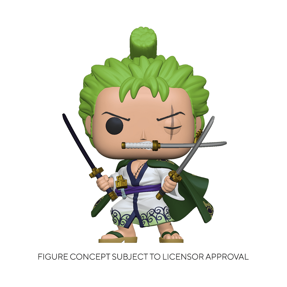 Funko POP! Animation: One Piece - Roronoa Zoro - Walmart.com - Walmart.com