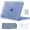 Crystal Indigo, variant on MOSISO Compatible with MacBook Neo Case 13 inch 2026 Release Model A3404 with A18 Pro Chip, 4 in 1 Kit Precision Fit Crack & Scratch Resistant Protective Hard Shell Case Cover