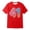 Red, variant on NAFUU Boys Tops 41 Prints Crew Neck Summer Short Sleeve T Shirt Casual Loose Fit Tee Top Comfortable Blend Playwear For Kids Lovely Vacation Boys Shirts,Grey,13-14 Years